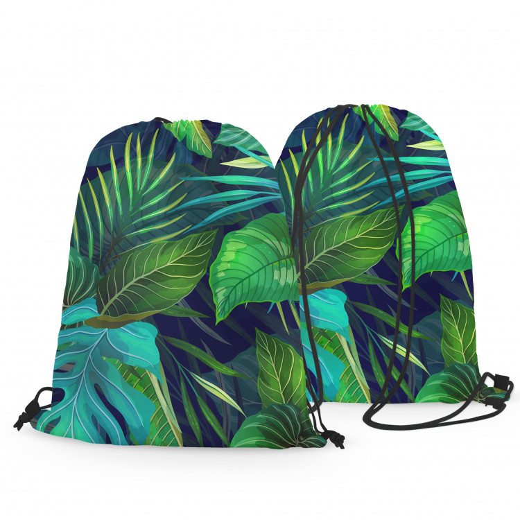 Backpack Variety of Philodendrons - an exotic leaves in various shades of green 147633 additionalImage 3