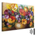 Canvas Painted Nature (1-part) - Artistic Vase with Flower Bouquet 95933 additionalThumb 8