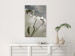 Canvas Mistletoe sprig - winter, botanical photography on a grey background 130743 additionalThumb 3