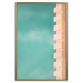 Poster Northern Balconies - architecture of a pastel-colored wall against a bright sky 134743 additionalThumb 17