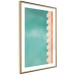 Poster Northern Balconies - architecture of a pastel-colored wall against a bright sky 134743 additionalThumb 7