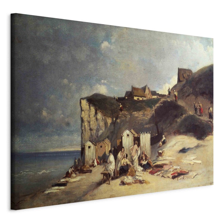 Canvas Badende Frauen am Meer bei Dieppe I 153043 additionalImage 2