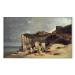 Canvas Badende Frauen am Meer bei Dieppe I 153043