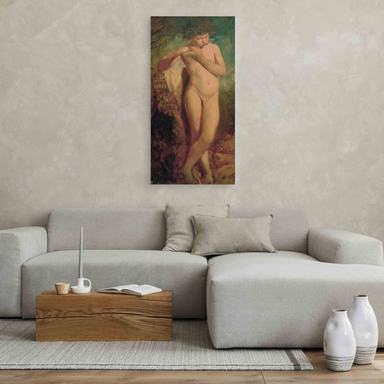 Canvas Naked boy playing the flute 157843 additionalImage 9
