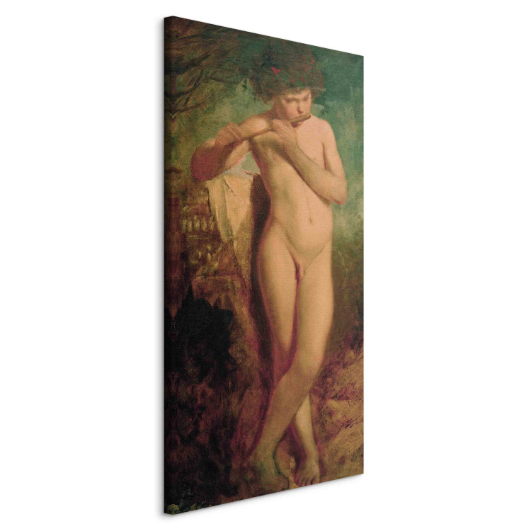Canvas Naked boy playing the flute 157843 additionalImage 2