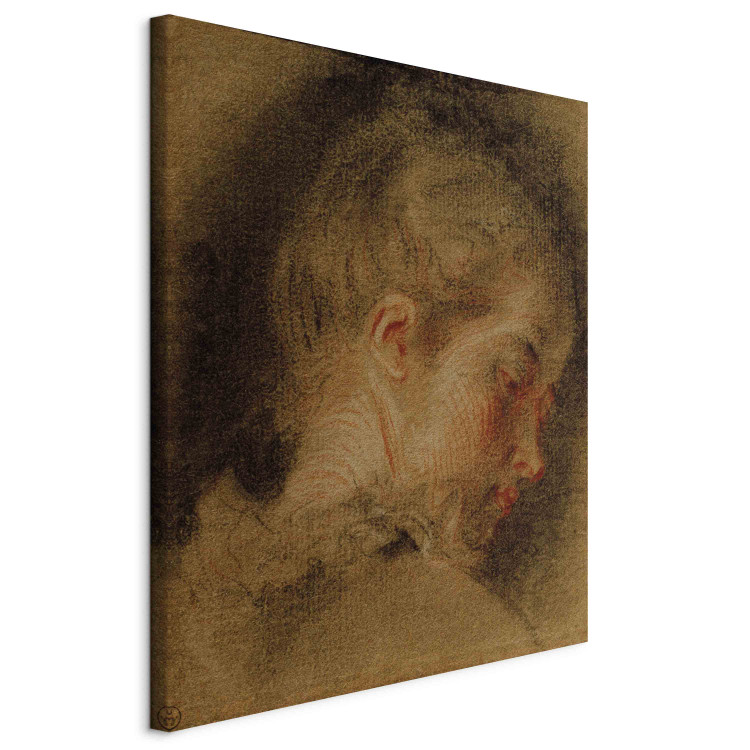 Canvas Head of a young woman, bent to the right 159043 additionalImage 2