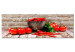 Canvas Red Vegetables (1 Part) Brick Narrow 107953