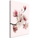 Canvas Spring Greeting (1-part) - Magnolia Flower in Delicate Hue 117153 additionalThumb 2