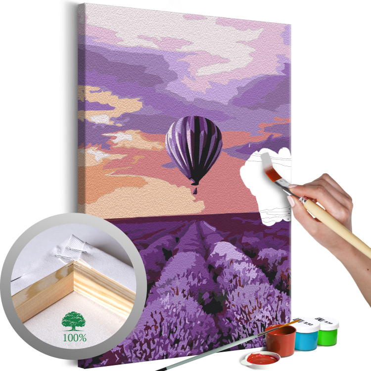 Paint by Number Kit Above the Lavender Field 138663