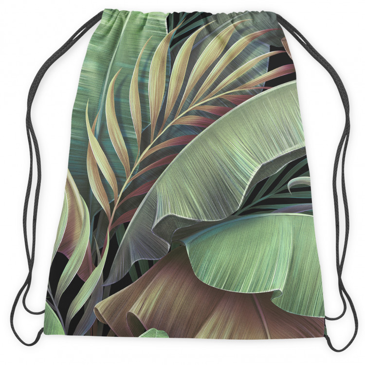 Backpack The face of leaves - a green-brown composition inspired by nature 147463 additionalImage 2