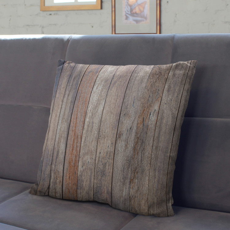 Decorative Microfiber Pillow Scandinavian flooring - pattern imitating wood plank texture cushions 146873 additionalImage 3