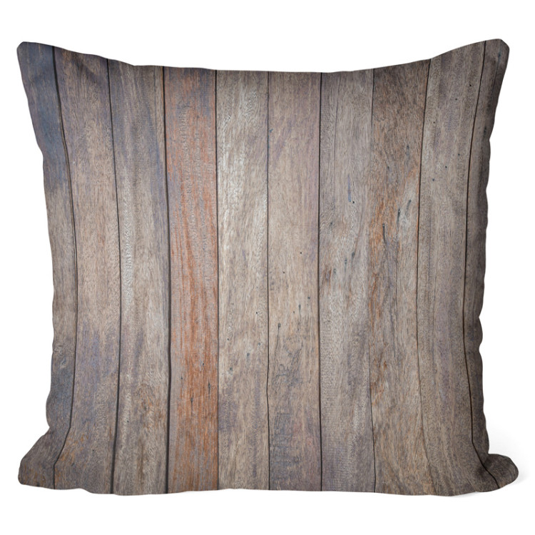 Decorative Microfiber Pillow Scandinavian flooring - pattern imitating wood plank texture cushions 146873