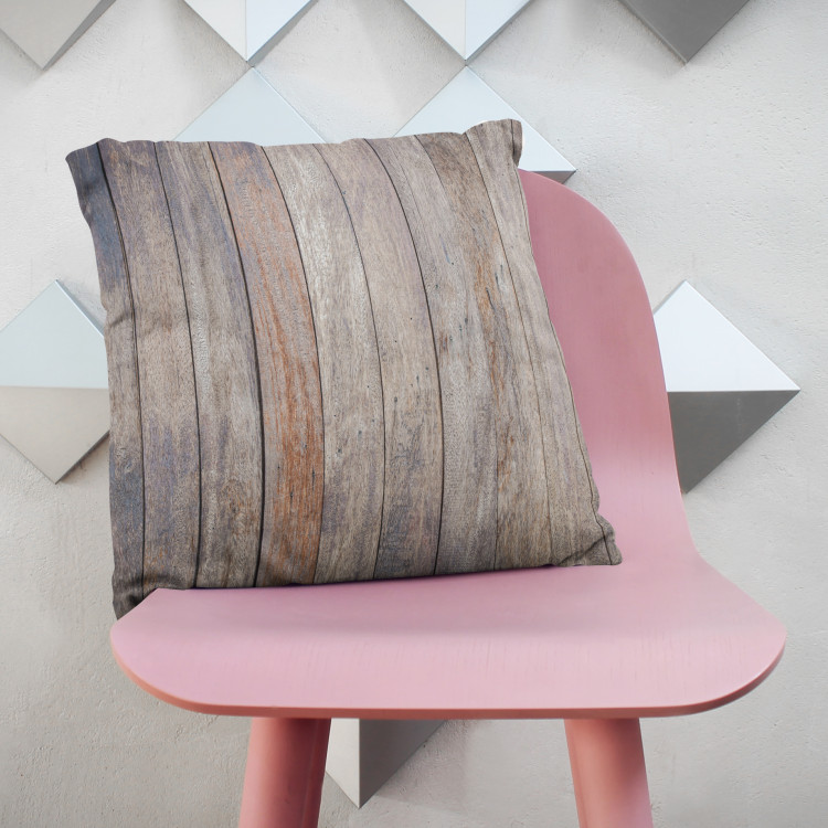 Decorative Microfiber Pillow Scandinavian flooring - pattern imitating wood plank texture cushions 146873 additionalImage 2