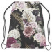 Backpack Mystical bouquet - rose flowers and hydrangea on black background 147373 additionalThumb 3