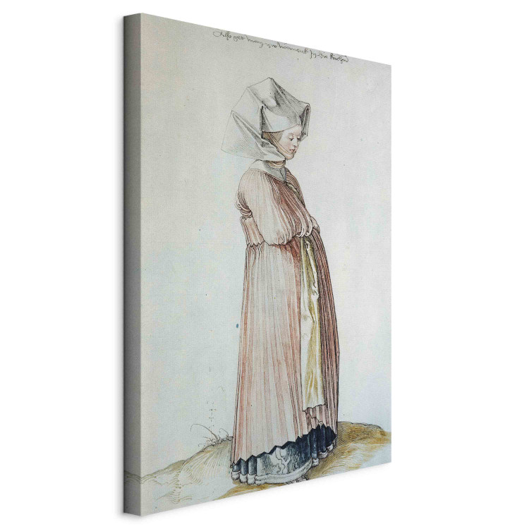 Canvas Nuremberg woman dressed for church 152973 additionalImage 2