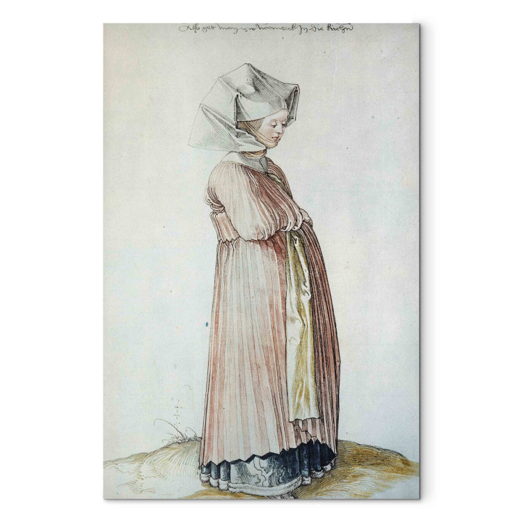 Canvas Nuremberg woman dressed for church 152973 additionalImage 7