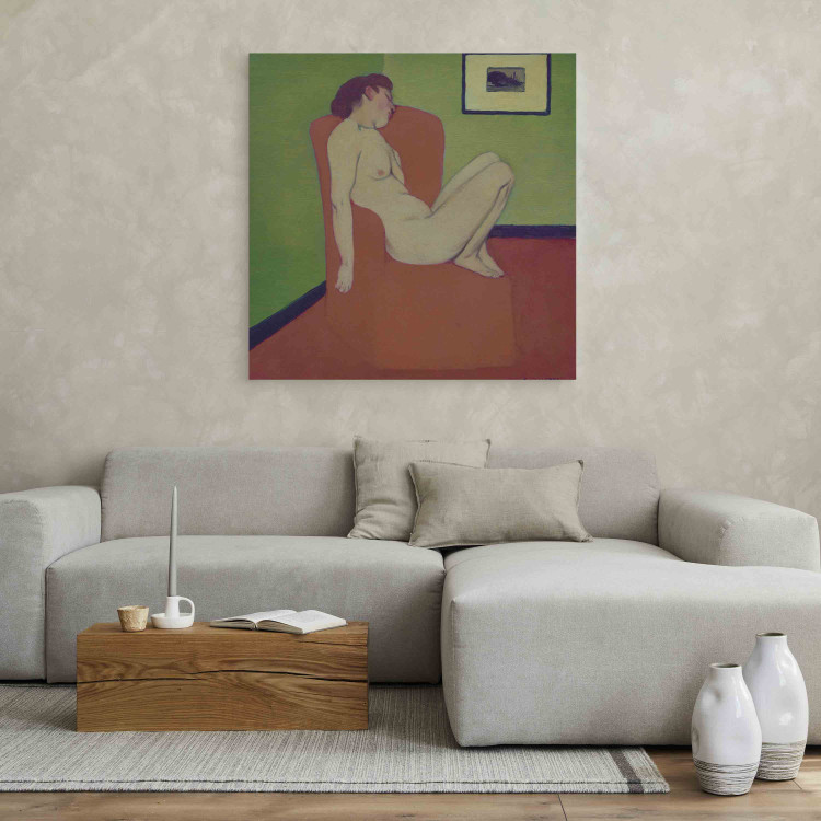 Canvas Nude woman sittin gon a chair 153373 additionalImage 9