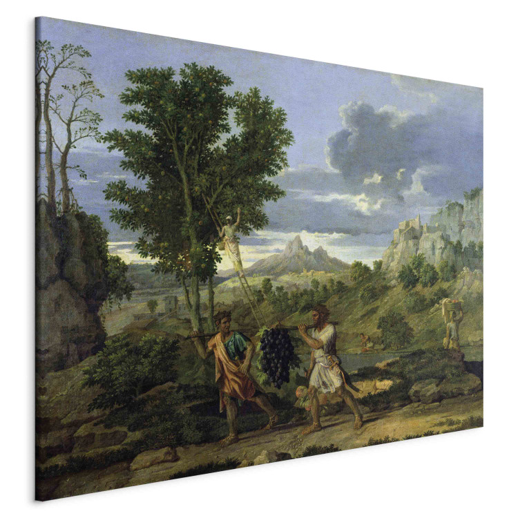 Canvas Autumn, or the Bunch of Grapes Taken from the Promised Land 156173 additionalImage 2