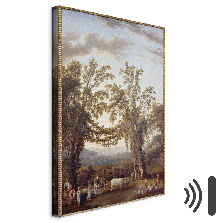 Canvas Autumn: Vineyard and view of Sorrento, the gulf and the island 156673 additionalImage 8