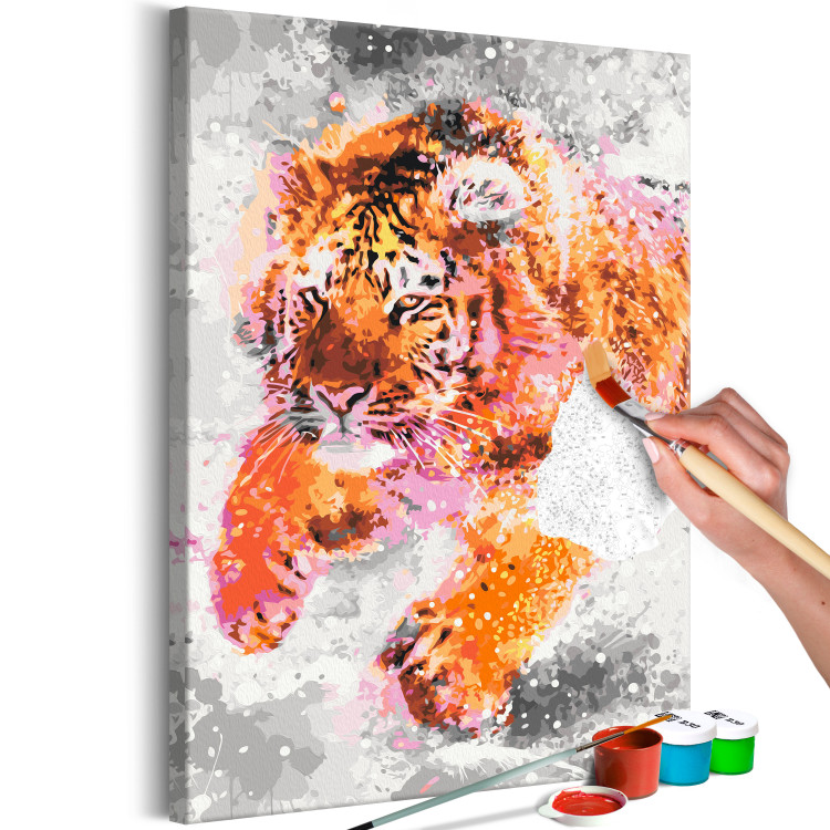Paint by Number Kit Running Tiger 127483 additionalImage 3