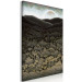 Canvas Forest, mountains and sun - a cartoon landscape in dark tones 127983 additionalThumb 2