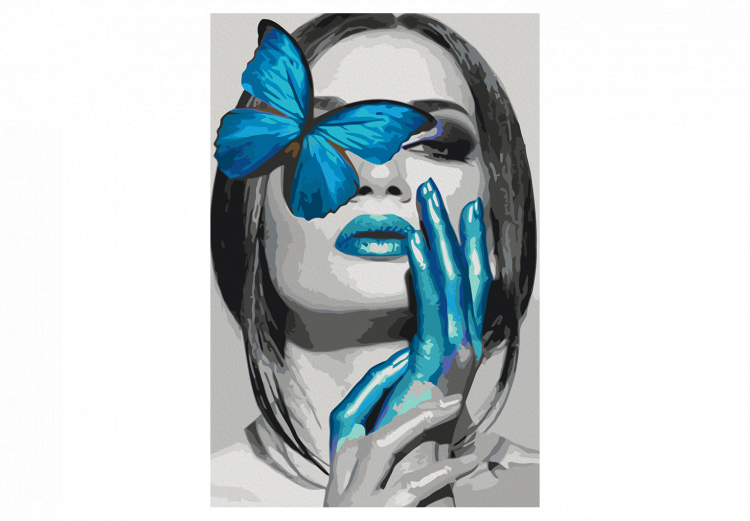 Paint by Number Kit Blue Butterfly  134883 additionalImage 4