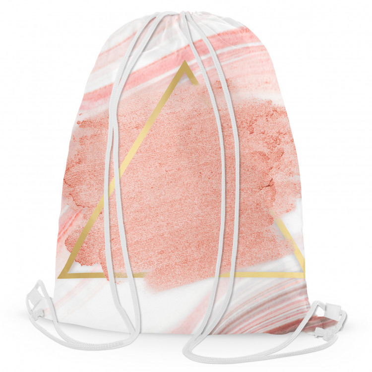 Backpack Pearl planet - an abstract composition on a background of pink streaks 147383