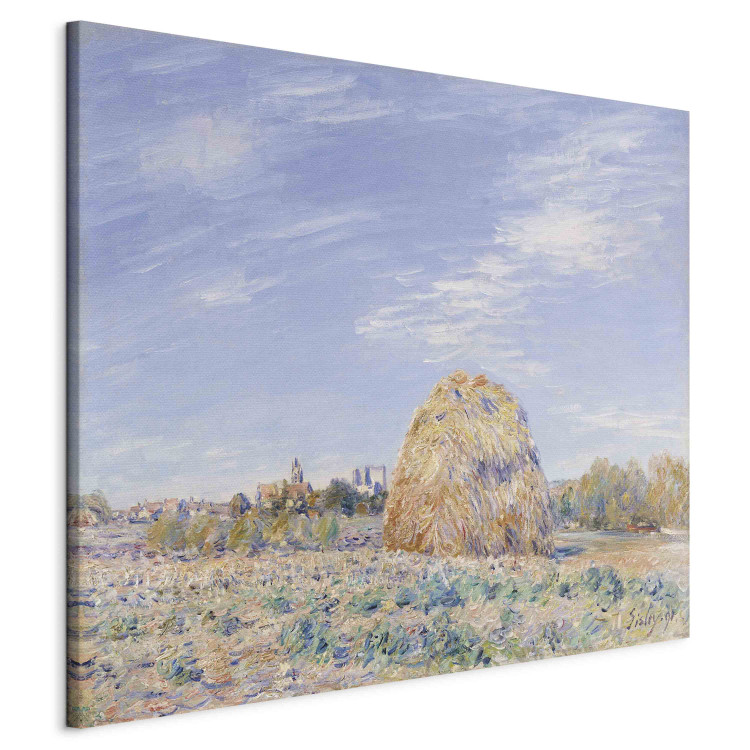 Canvas Haystack on the Banks of the Loing 154183 additionalImage 2