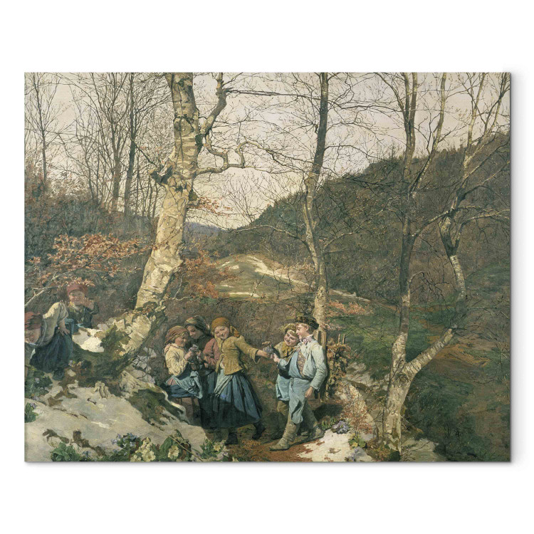 Canvas Early Spring in the Vienna Woods 154283