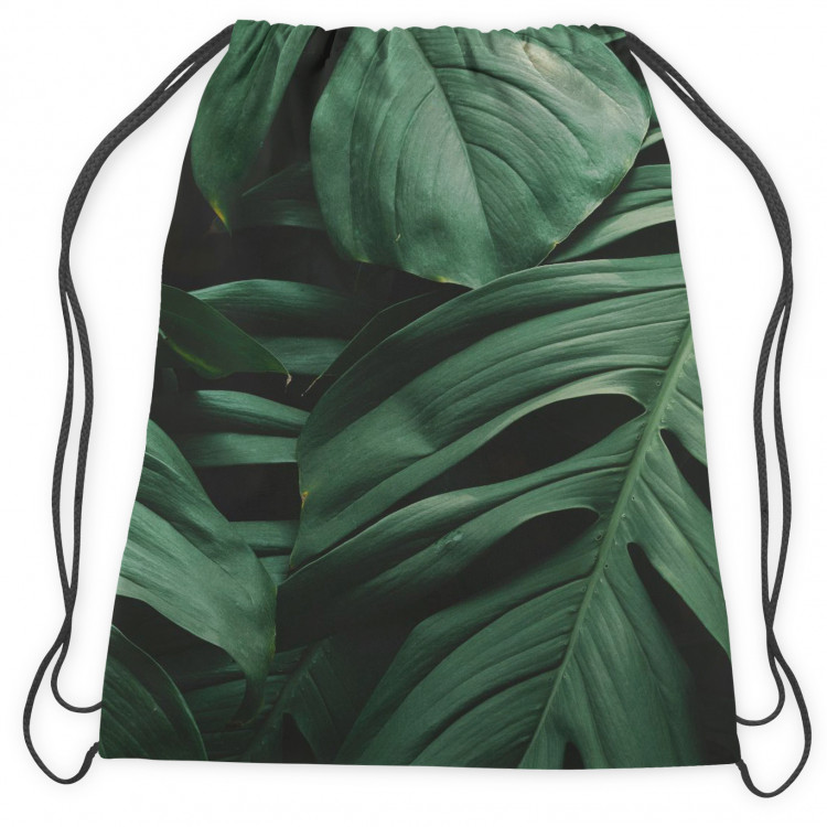 Backpack Unusual leaves - a composition of exotic plants with rich detailing 147393 additionalImage 2