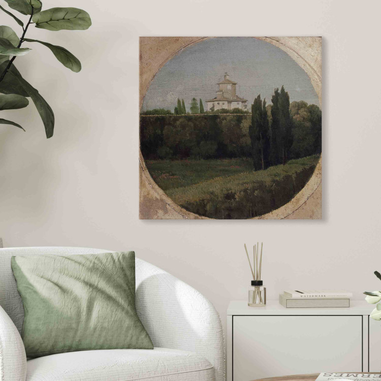 Canvas View of Belvedere of the Villa Borghese in Rome 158293 additionalImage 5