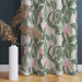 Decorative Curtain Gentle magnolias - subtle floral pattern in cottagecore style 147204 additionalThumb 5