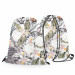 Backpack Floral impression - composition inspired by nature in green and grey 147704 additionalThumb 3