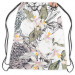 Backpack Floral impression - composition inspired by nature in green and grey 147704 additionalThumb 2