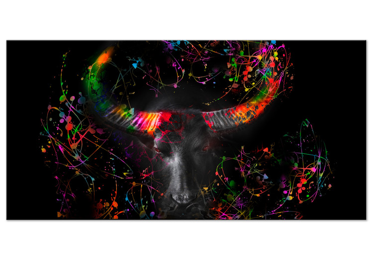 Large Canvas Enraged Bull - Second Variant II [Large Format] 131514