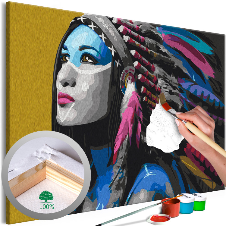 Paint by Number Kit Beautiful Fire Keeper 135314