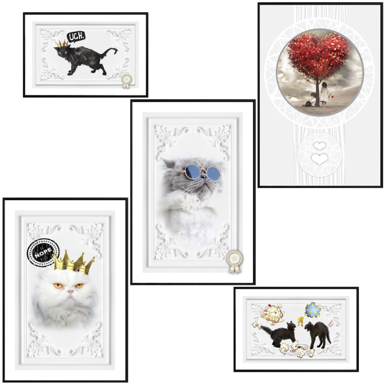 Gallery wall Cat Adventures 124724 additionalImage 1