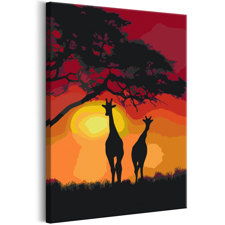 Paint by Number Kit Giraffes and Sunset 132124 additionalImage 5