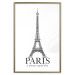Poster Paris is Always a Good Idea - black and white composition with the Eiffel Tower 114634 additionalThumb 16