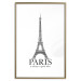 Poster Paris is Always a Good Idea - black and white composition with the Eiffel Tower 114634 additionalThumb 14