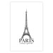 Poster Paris is Always a Good Idea - black and white composition with the Eiffel Tower 114634 additionalThumb 19