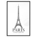 Poster Paris is Always a Good Idea - black and white composition with the Eiffel Tower 114634 additionalThumb 18