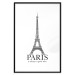 Poster Paris is Always a Good Idea - black and white composition with the Eiffel Tower 114634 additionalThumb 15