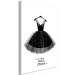Canvas Glamour Fashion (1-part) - Shiny Details of Black and White Dress 116434 additionalThumb 2