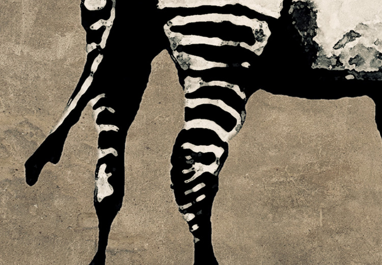Canvas Banksy: Washing Zebra on Concrete (3 Parts) 118534 additionalImage 5