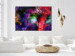 Canvas Colourful elephant - a modern, multi-coloured abstraction 131734 additionalThumb 3