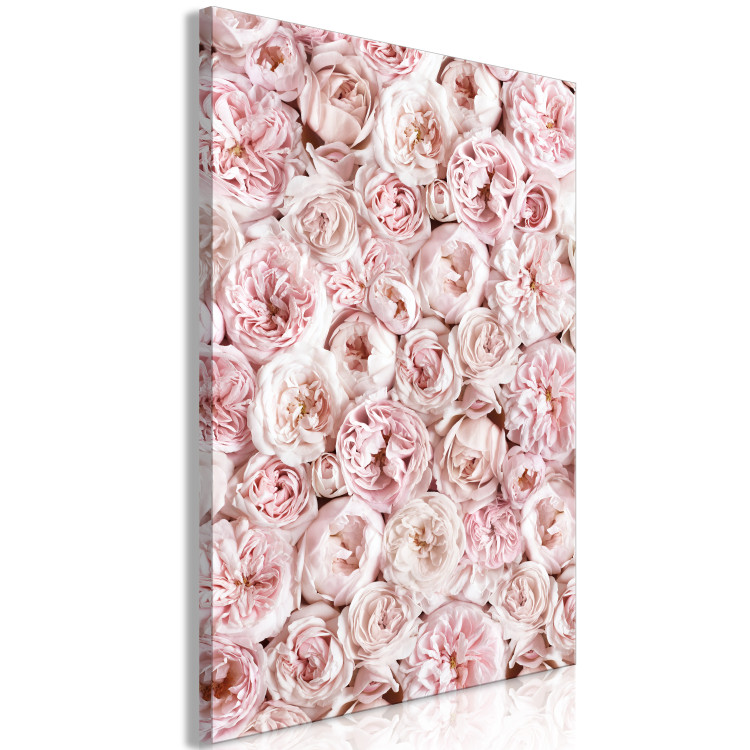 Canvas Rose Carpet - Carpet with pink flowers seen from above in pink color 135534 additionalImage 2