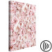 Canvas Rose Carpet - Carpet with pink flowers seen from above in pink color 135534 additionalThumb 6