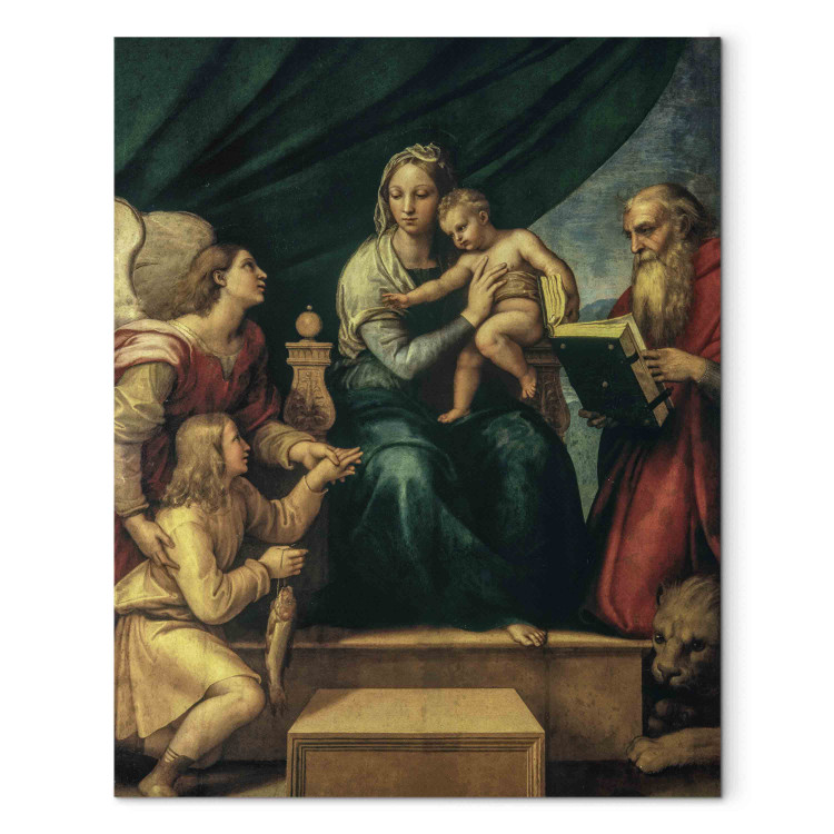 Canvas Madonna del pesce 155834