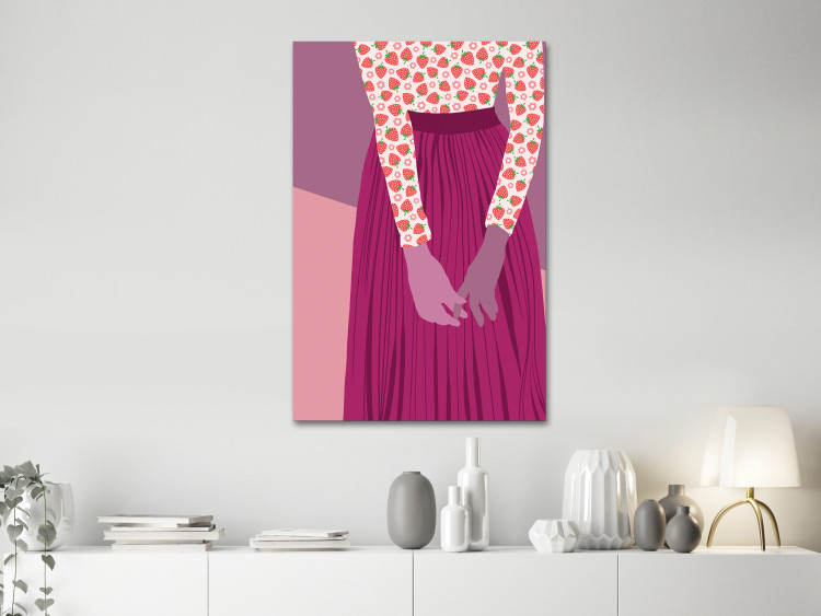Canvas Strawberry Lady (1 Part) Vertical 123344 additionalImage 3